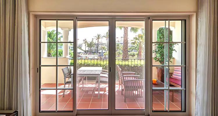 Double French Doors Interior Repair in Key West, FL