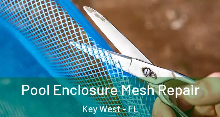  Pool Enclosure Mesh Repair Key West - FL